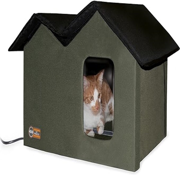 best heated outdoor cat house