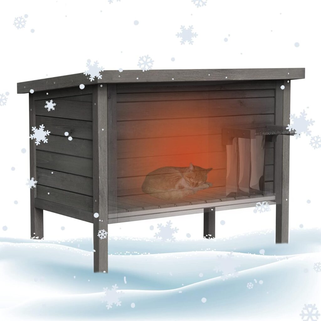 insulated outdoor cat house